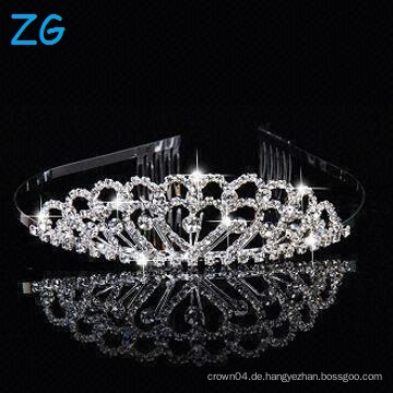 Kristall Krone Hochzeit Krone Miss Welt Tiaras Großhandel Tiara Krone billig Hochzeit Kronen